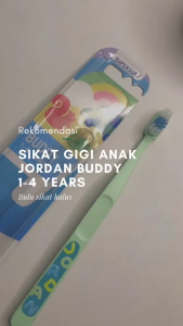 Jordan Kids Tooth Brush Soft Gentle - Sikat Gigi Bayi / Anak SATUAN