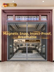 LUOYOUTE | Full Magnetic Strip Insect Repellent Door Curtain