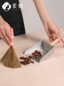 Mini Desktop Broom And Dustpan Set for Children Cleaning Combos Small Size Brush And Shovel Combo for Sweeping Dust