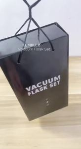 IFUN Valentine gifts Tumbler Vacuum Insulated Flask Set Stainless Steel 500mL with 3pcs 240mL Coffee Mugs Bottle Drinkware