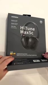 Tai nghe Bluetooth Ugreen Max5c | Hybrid ANC 43db | Kết nối 2 thiết bị | LDAC | Âm thanh 3D