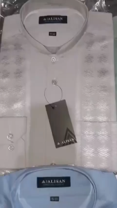 Terlaris COD Baju Koko Alisan Bordir Tangan Panjang Termurah Koko Pria Keren Koko Pria Bordir