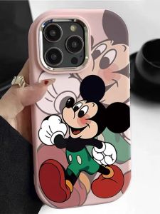 Cartoon Mickey Mouse Full Cover Protective Phone Case for Vivo IQOONEO11 Neo10Pro IQOO13Pro/12 Creative IQOO15 New Z7i/Z9x Women U3XU5 Frame Protection Cover