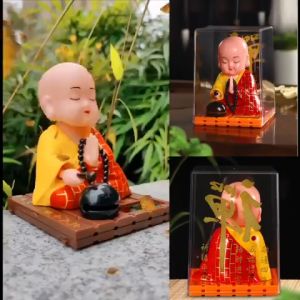 Tượng SƯ THẦY GÕ MÕ GẬT ĐẦU Sử Dụng Năng Lượng Mặt Trời Để Xe Ô Tô | May Mắn Bình An