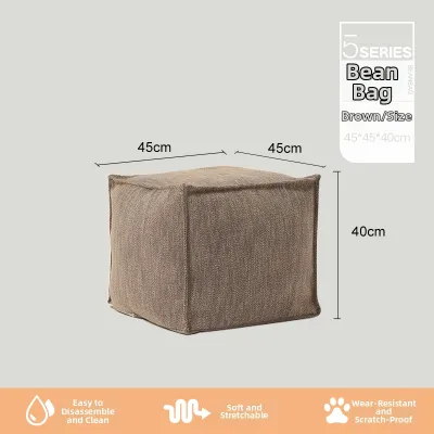 WEIWU | Rectangular Footstool Shoe-Changing Ottoman