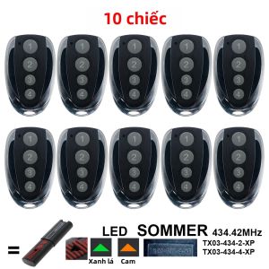Bộ Sao Chép Điều Khiển Từ Xa 434 MHz Cổng Cửa Nhà Để Xe Điện Điều Khiển Từ Xa Scimagic-RC Mã Cuộn TX03-434-2-XP TX03-434-4-XP