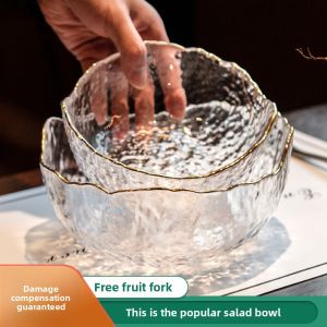 Multi-functional Glass Bowl Transparent Creative