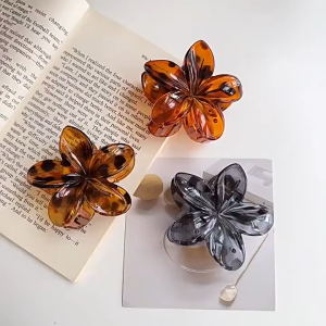 CB JP2095 Jepitan Rambut Bunga Kamboja Retro Wanita Fashion Korea Jedai Flowers Hair Clip