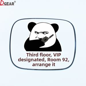 Designated Mechanic Number 92 Fun Car Sticker For Fuel Tank Cap