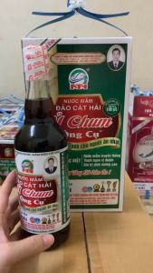 Nước mắm Ủ chum ( Dành cho người ăn nhạt) 26 độ đạmHộp 2 chai 500ml/chai