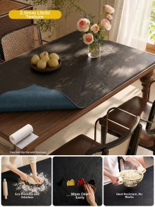 LORiCA | Oil Water Heat Resistant Leather Table Mat