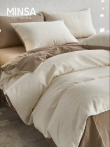 MINGSHA | Long-staple Cotton Flannel Thickened Bed Set