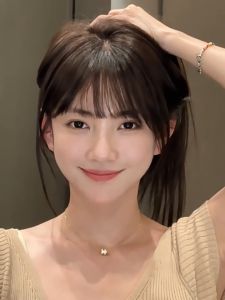 KeraSys หน้าม้าซีทรู มีจอน/ไม่มีจอน แบบกิ๊บBB ติดง่าย เนียนสุด ผมปลอมหน้าม้า สไตล์เกาหลี