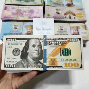 (100 tờ)Giấy Cúng Tiền Việt PolymeĐô Mỹ Bóng Đẹp