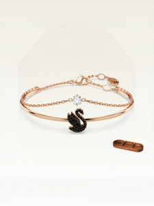Swarovski | Elegant Swan Bracelet for Gift