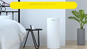 DQRGO [Ready Stock] Air Purifier for Home with LCD Display/Remote Control Household High Efficiency True HEPA Filter Anti-PM2.5 Virus Bacteria Smoke Formaldehyde Removal Dust Purifier Cleaner Sterilizer 99.99% Antibacterial Rate