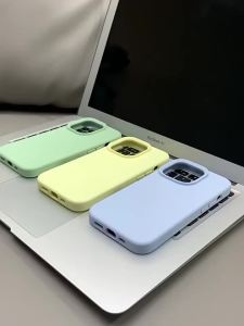Ốp Điện Thoại Silicon Lỏng Cho iPhone 17 Pro Max 16 13 15 14 12 Pro Vỏ Mềm Chống Sốc Tương Thích Với Nhiều Mẫu Máy
