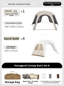 NatureHike | Hexagon Self-standing Quick-setup Tent Sun Protection