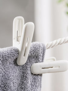 Portable Plastic Windproof Clothesline Clips Laundry Clips for Travel Home Clothes Drying Socks Clips Clothing Hangers