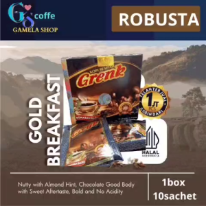 kopi instan plus gula robusta grendeng rempah kopi hitam nikmat alami