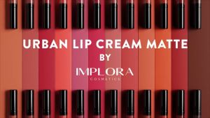 Implora [Kirim Cepat] Urban Lip Cream Matte Original BPOM Lipcream Lipstick Matte waterproof