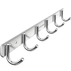 YUJIANG | Wall-mounted Heavy-duty No-drilling Hooks 304 Stainless Steel