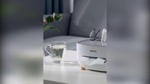 LODER ECOCO Household Tissue Box Living Room Coffee Dining Table Simple Creative Napkin Storage Kotak Tisu Box 纸巾盒