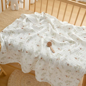 ANYOUBI | Six Layers 100% Cotton Gauze Soft Absorbent Bath Towel