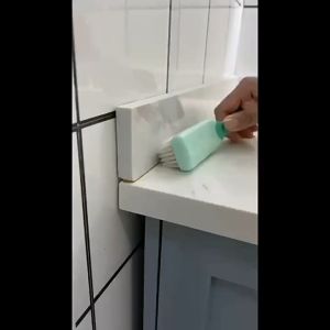 1pc Hard Bristle Crevice Cleaning Brush