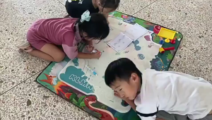 Magic Water Drawing Mat Coloring Doodle Mat with Magic Pens Montessori Toys Painting Board Educational Toys for Kids