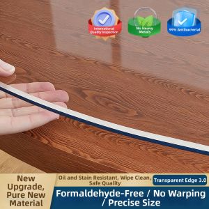 LUOYOUTE | Flexible Transparent Waterproof Oil-Resistant Heat-Resistant Scratch-Resistant Tablecloth