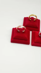 แหวนพูนทรัพย์ แหวนนพเก้าซ่อนทรัพย์ ใส่แล้วดีเพิ่มพูนทรัพย์ ใส่นำโชค ไม่ลอกไม่ดำ มี 3 เงิน ทอง นาค