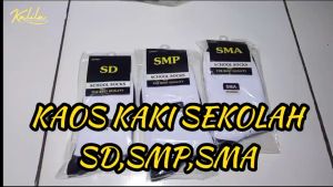 Kaos Kaki Sekolah Tebal SD SMP SMA 1 Lusin