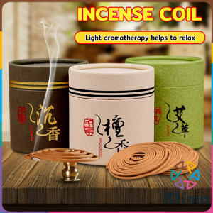 Klimo Coil Incense Sandalwood Wormwood Home Fragrance Incense Scented 1 Box