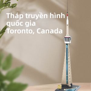 TAOZIAWA | Bộ Lắp Ráp Tòa Tháp CN Toronto