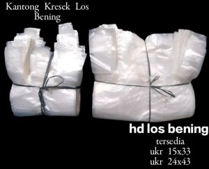 Kantong Kresek HD LOS Bening / Kantong Kresek Kiloan