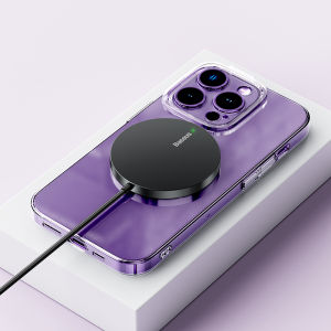 BASEUS | Baseus 15W Magnetic Wireless Chargers for iPhone 15 Qi Wireless Charger Fast Charging Pad for iPhone 13 12 Mini Phone Charger
