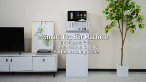 Freser Tea Bar Machine for Home Office with Digital Temperature Control Overhead Double Tap Metal Body Bottom Loading Water Multi-Function Water Dispenser