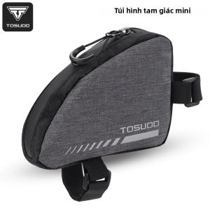 TOSUOD | Túi Đựng Xe Đạp Hình Tam Giác Mini TOSUOD 0.4L Nhỏ Gọn Chất Lượng Cao Làm Từ Nylon Phụ Kiện Gắn Trên Khung Xe Đạp