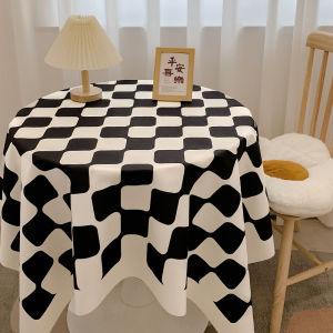 New Checkered Ins Style Desk Cloth