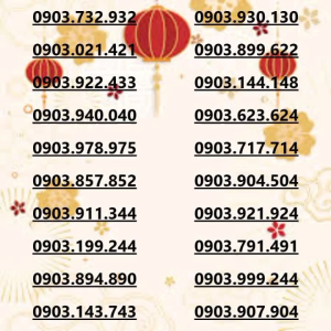 Sim Mobifone đầu 0903 quyền lực trường tồn và tài lộc vững chãi data 180GB [SIM CHƯA KÍCH HOẠT PHẢI ĐK CHÍNH CHỦ)