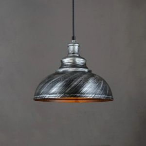 JOYINLED Retro LED Mặt Dây Đèn Khói Màu Xám Kính Treo Đèn Cho Nhà Bếp Phòng Ăn Hành Lang Phong Cách Hiện Đại Trang Trí Nhà