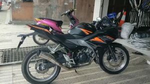 Knalpot Racing R9 H2 Hitam Dof Fullset Yamaha Jupiter MX 135 150 King New Old Lama MX150 MX135 Full System