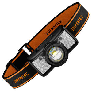 SUPERFIRE | Sensor Bright Fishing Headlamp Long-lasting