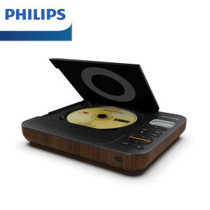 Philips | Philips EXP5608 Retro CD Speaker Wireless Bluetooth CD/USB/TF Home Desktop Audio HiFi Stereo MP3 Loudspeaker Decoration Gifts