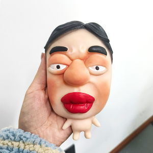 Tiện Ích Giải Nén Siêu Mềm-Trang Trí Văn Phòng Hợp Thời Trang Vui Nhộn Hình Đồ Chơi Bóp Quirky Để Giảm Căng Thẳng