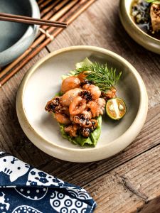 Đĩa Tráng Men Sứ Tròn 6 Inch Đĩa Đựng Thức Ăn Nhanh Đĩa Đựng Rau Muống Đĩa Đựng Thức Ăn Lạnh Đĩa Đựng Thức Ăn Trưa Đồ Dùng Ăn Uống