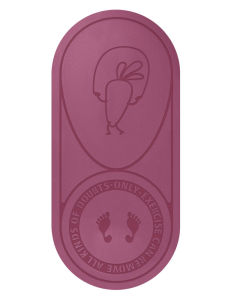 Bodhi Thickened TPE Suede Fitness Mat Soft Wood Anti-slip Jump Rope Pad Shock Absorption Noise Reduction for Beginners