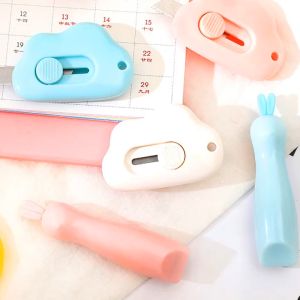 Cloud Cutter Knife Stationery 云朵迷你美工刀片 Pisau Pemotong Awan Mini Comel Potong Kertas Cute Paper Cutter Student School Mini Small Pen Knives