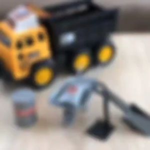 Mainan Anak Mobil Truk Konstruksi Equipment Lengkap Terbaru